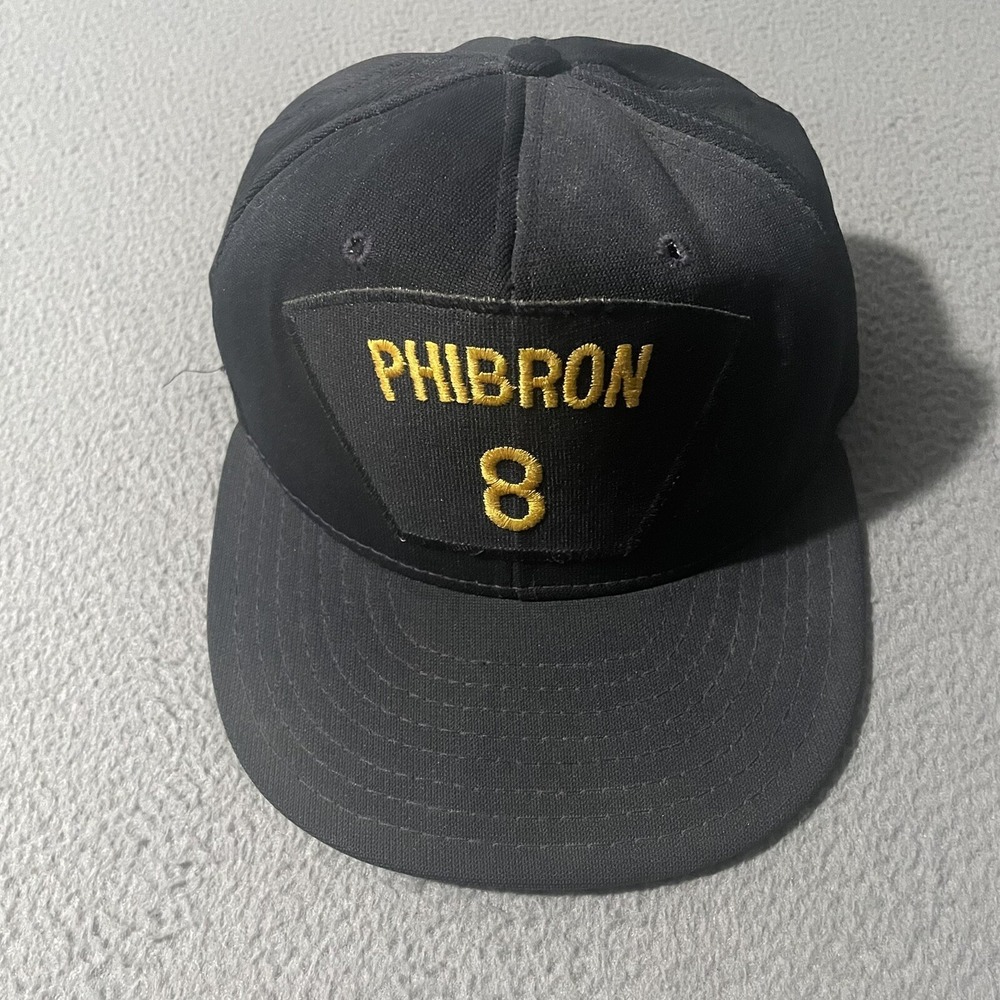 Vintage PHIBRON 8 Patch Army Cap SnapBack Hat MADE‎ IN USA BY AJD